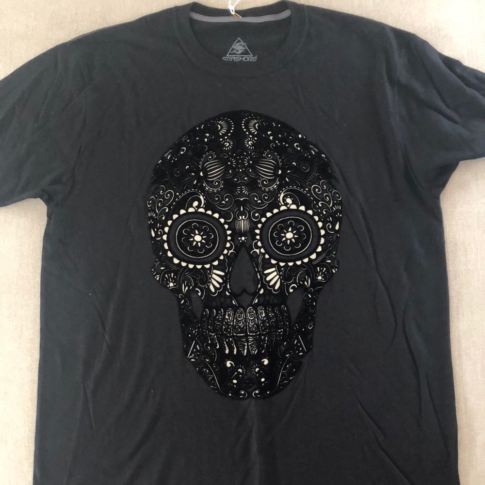Black Dia de Los Muertos t-shirt